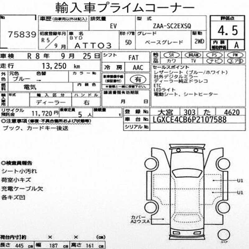2023 BYD Atto 3 Electric 2023 Cyprus