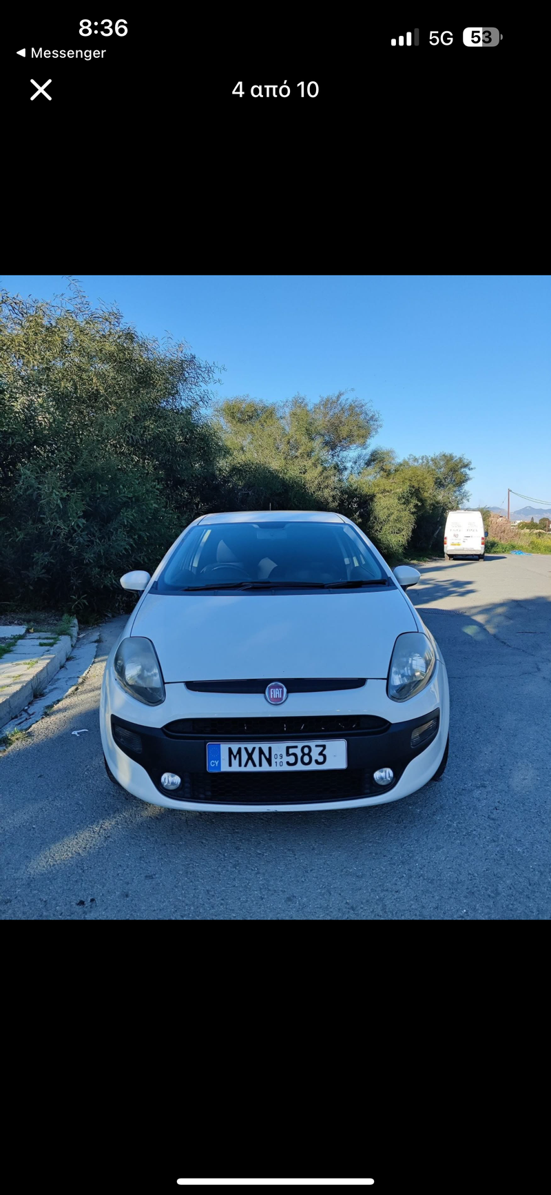 2010 Fiat Punto Evo 1,4L 2010 Cyprus