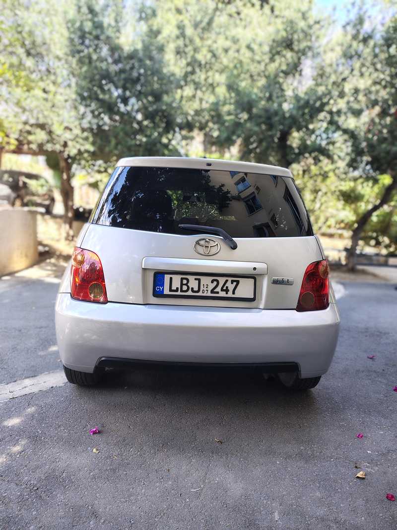 2007 Toyota Ist 1,3L 2007 Cyprus
