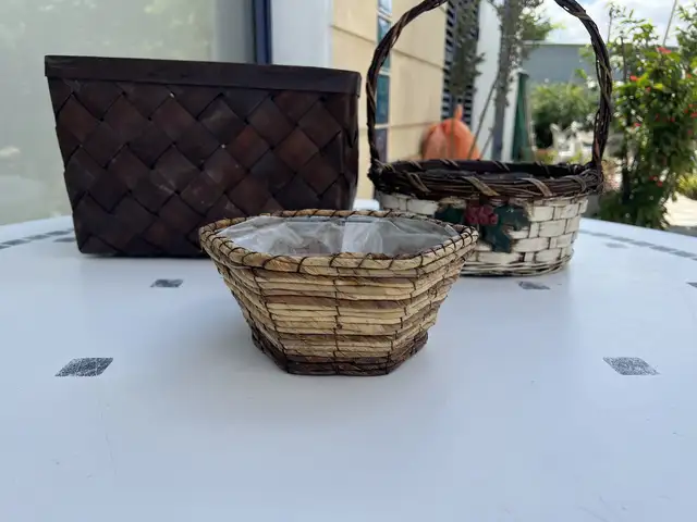 3 baskets different sizes in excellent condition, Nicosia — Lakatameia - Archangelos-Anthoupoli