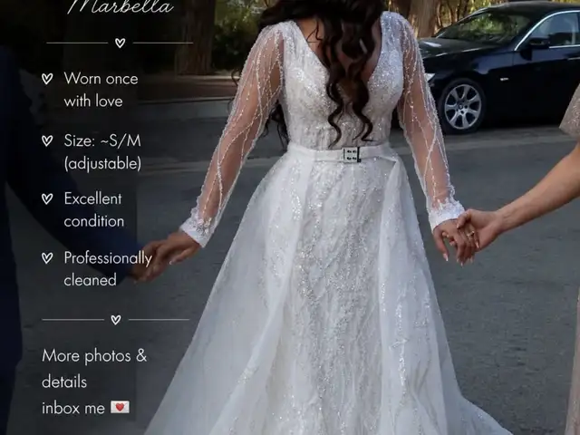Milla nova marbella two-piece wedding dress, size s/m, Επαρχία Λευκωσίας — Έγκωμη - Μακεδονίτισσα