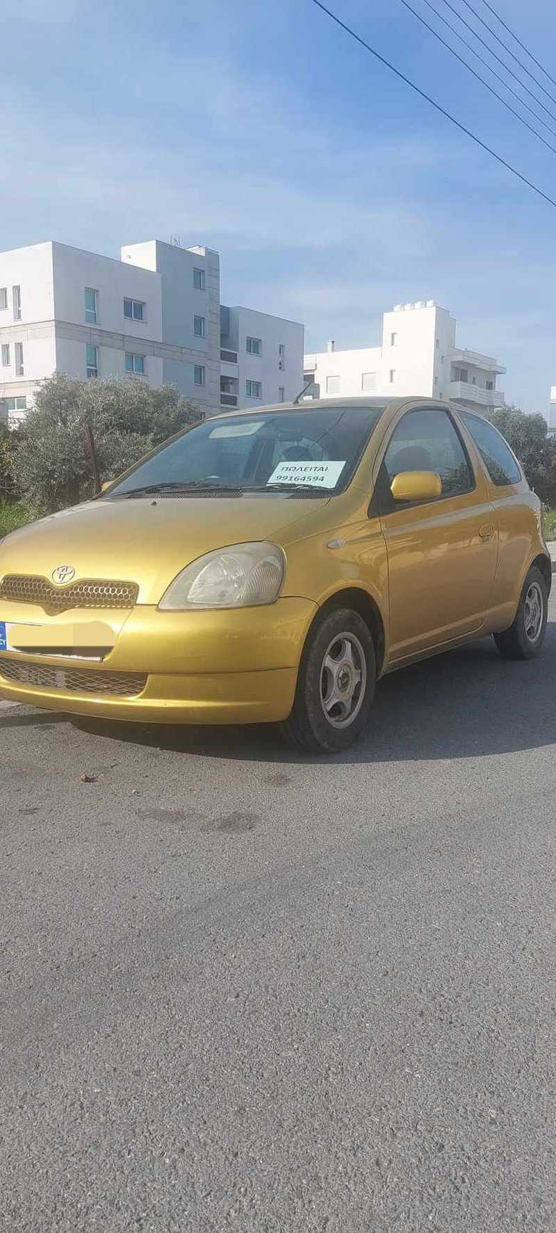 2000 Toyota Vitz 0,9L 2000 Cyprus