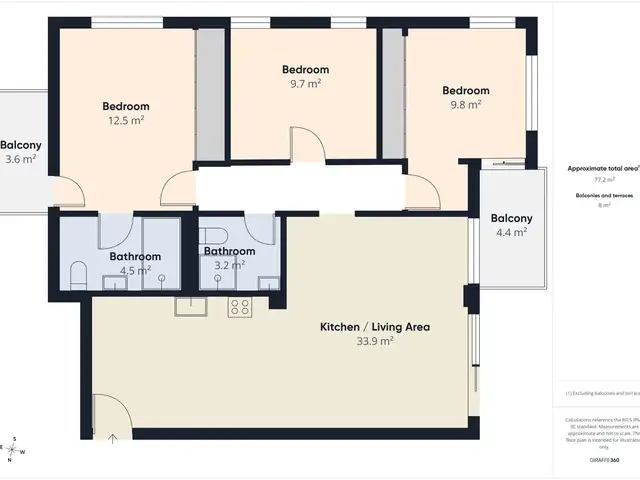 3-bedroom apartment to rent, Επαρχία Λεμεσού — Λεμεσός - Αγία Ζώνη - 16