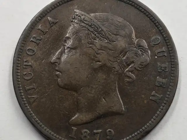 Cyprus 1 piastre coin 1879 queen victoria, Nicosia — Latsia - Agios Georgios