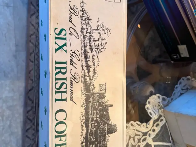 6 irish coffee glass, Limassol — Limassol - Mesa Geitonia