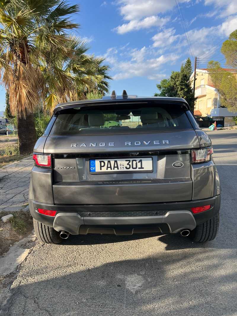 2017 Land Rover Range Rover Evoque 2,0L 2017 Cyprus