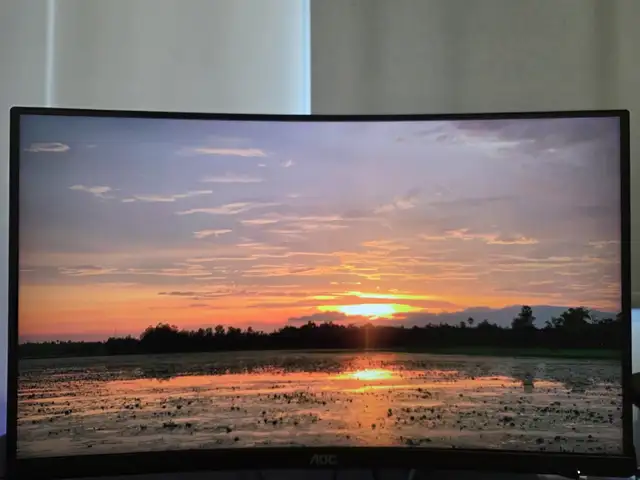AOC C24G2U/BK 24 Curved Gaming Monitor 165Hz + FREE Dual Monitor Stand, Επαρχία Λευκωσίας — Αγλαντζιά