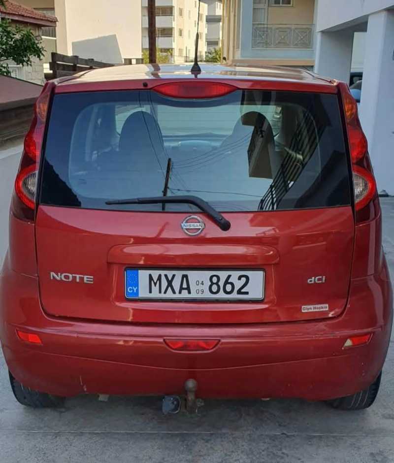 2009 Nissan Note 1,5L 2009 Cyprus