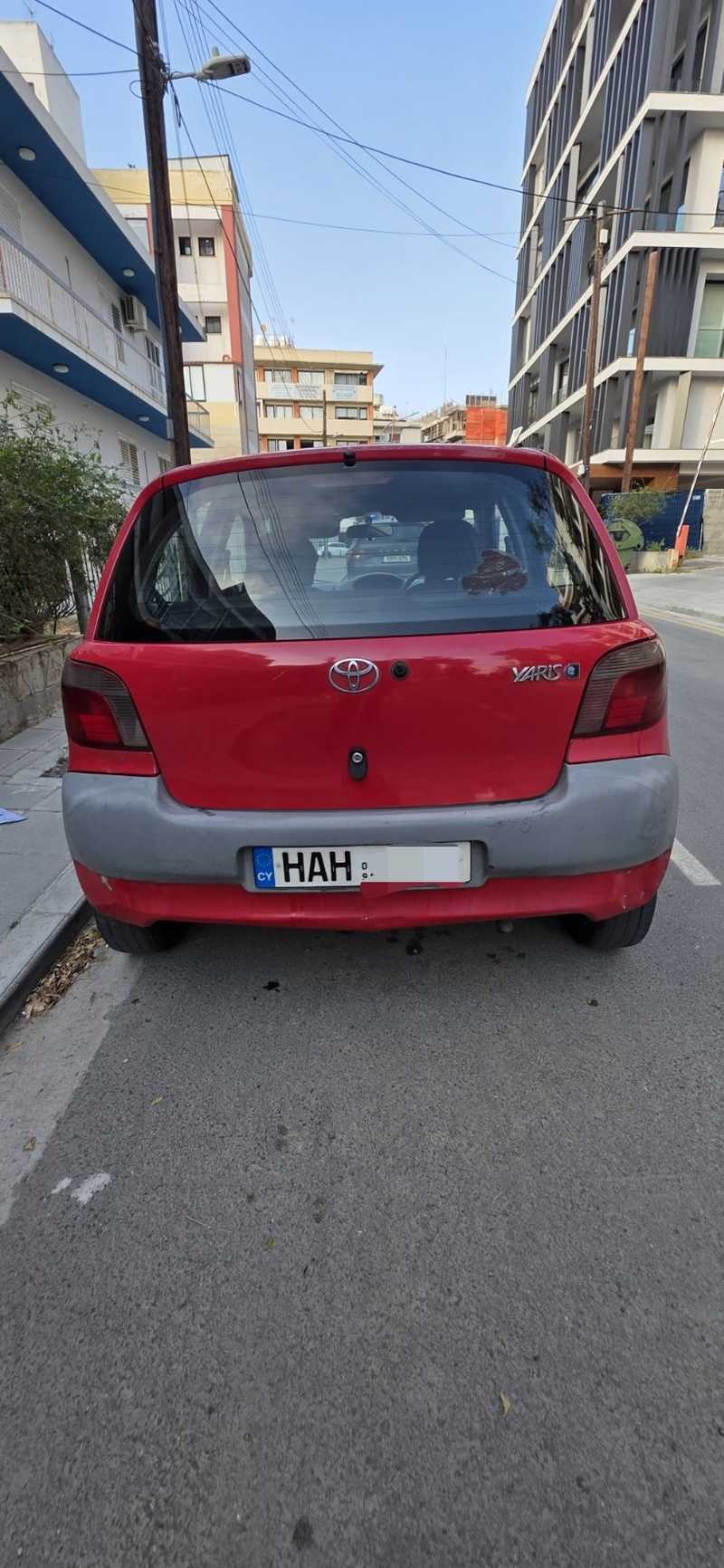 1999 Toyota Yaris 1,0L 1999 Cyprus