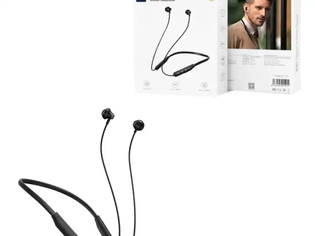 Earphone wiwu flex gb01 wireless black, Limassol — Agios Athanasios