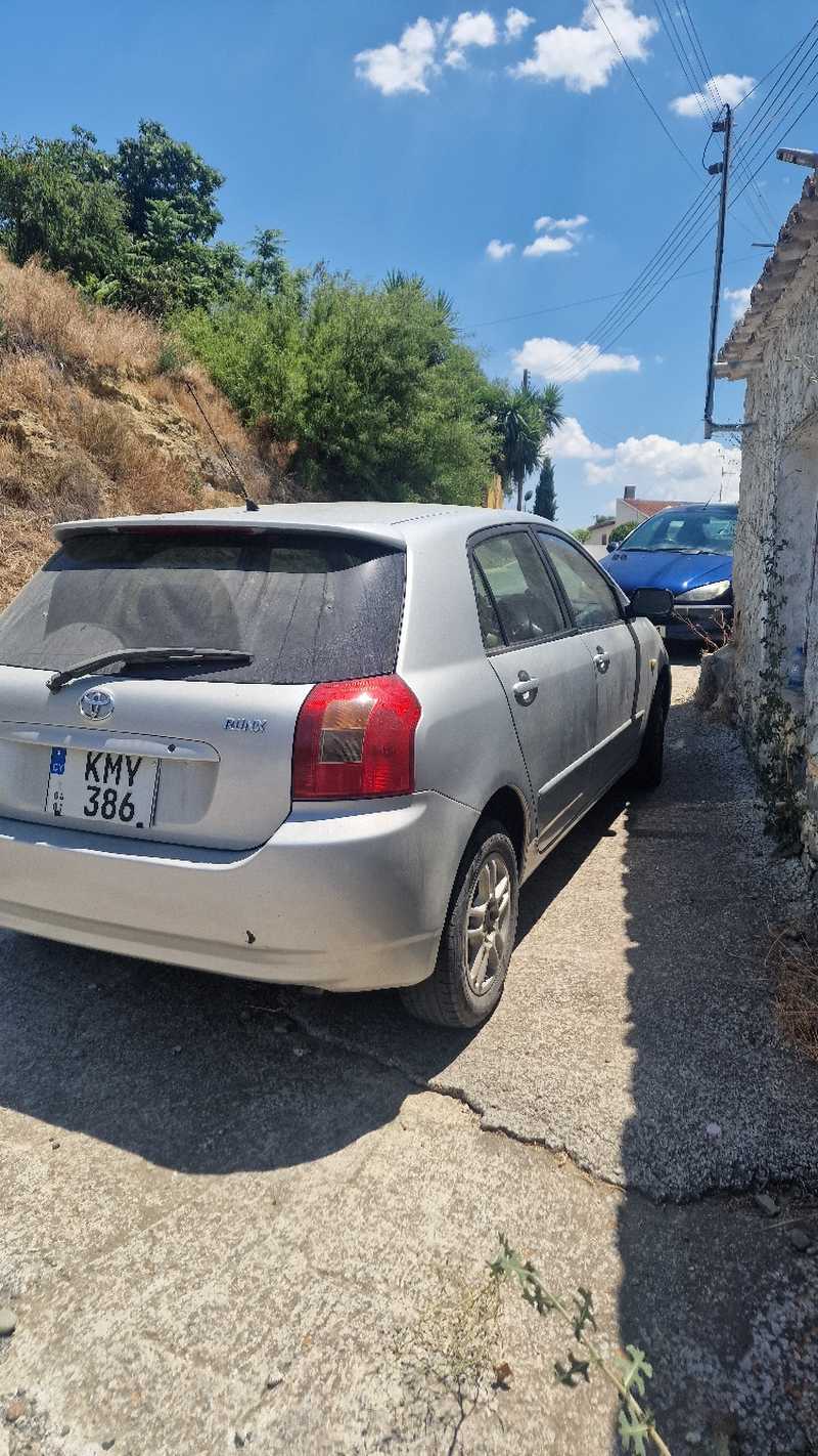 2001 Toyota RunX 1,5L 2001 Cyprus