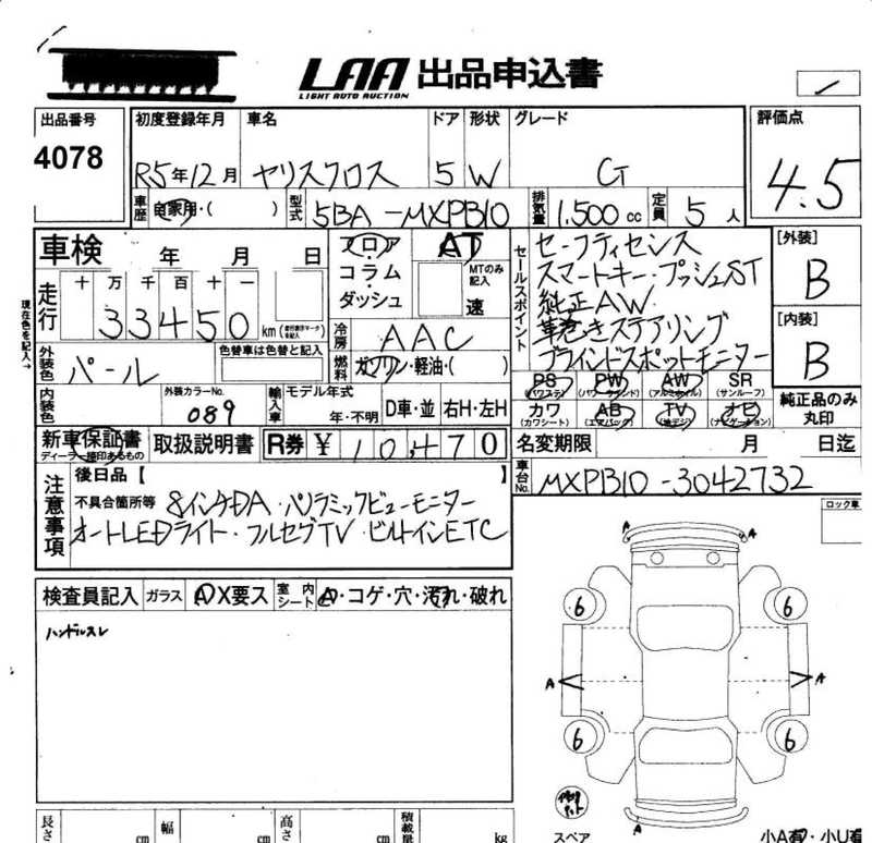 2023 Toyota Yaris Cross 1,5L 2023 Cyprus