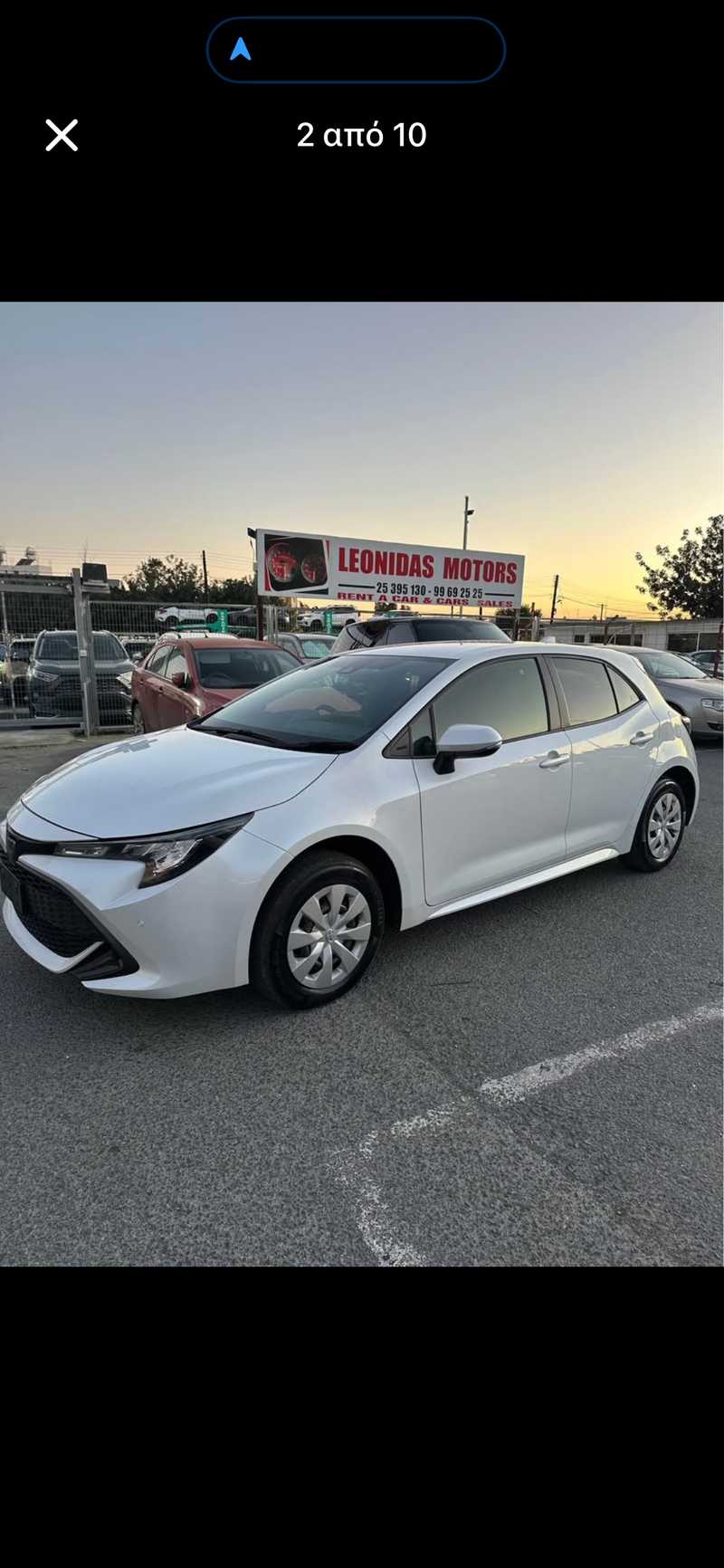 2021 Toyota Corolla 1,2L 2021 Cyprus