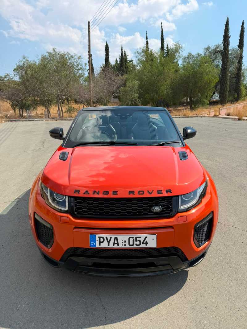 2018 Land Rover Range Rover Evoque 2,0L 2018 Cyprus