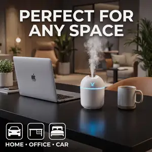 Υγραντήρας & αρωματικό usb 250ml / mini usb air humidifier 250ml - brand new, Επαρχία Λευκωσίας — Στρόβολος - Ακρόπολη
