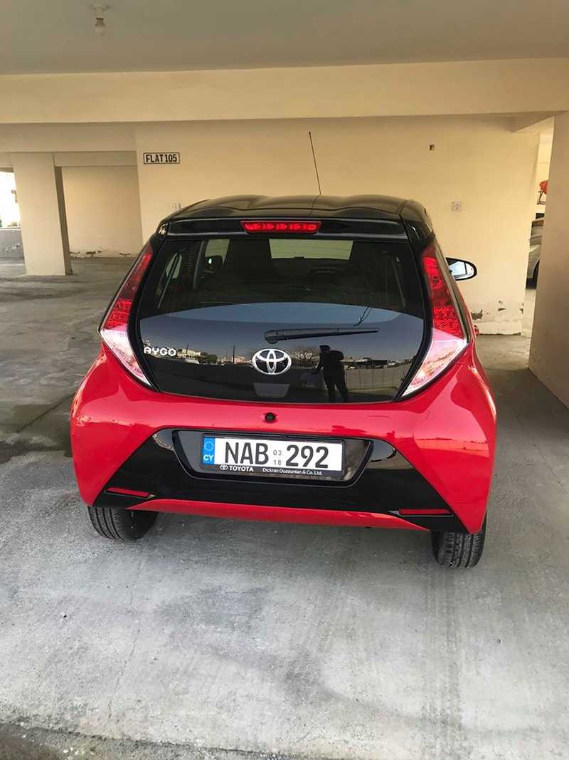 2018 Toyota Aygo 1,0L 2018 Cyprus