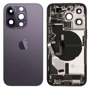 Back battery middle cover lens with small parts apple iphone 14 pro max purp..., Limassol — Agios Athanasios
