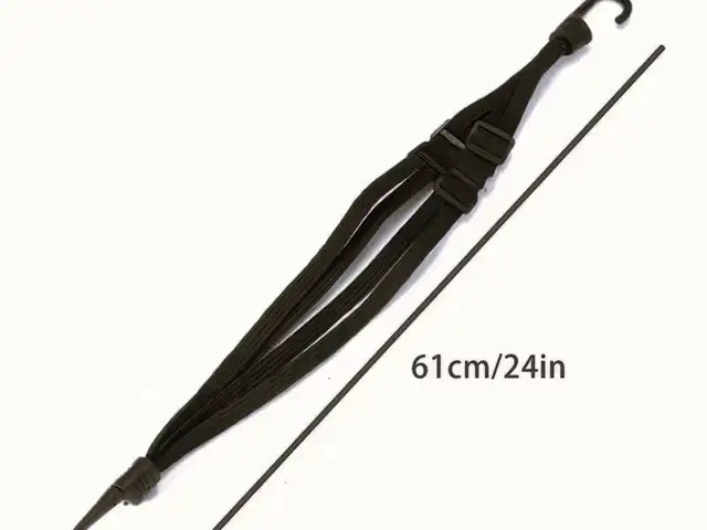 Universal 4 in 1 Elastic Bungee Cord Luggage Strap with Hooks, Nicosia — Egkomi - 5