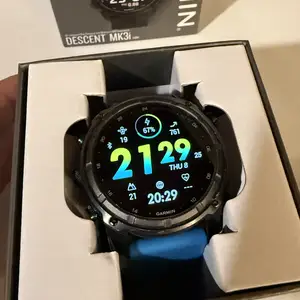 Garmin descent mk3i, carbon grey dlc titanium with sapphire glass., Limassol — Agios Tychon
