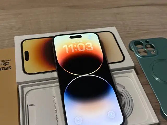 Iphone 14 pro max 128gb gold excellent condition battery health 80, Nicosia — Strovolos - Stavros