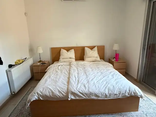 Ikea malm bed frame 180 per 200 mattress include, Limassol — Pyrgos Lemesou