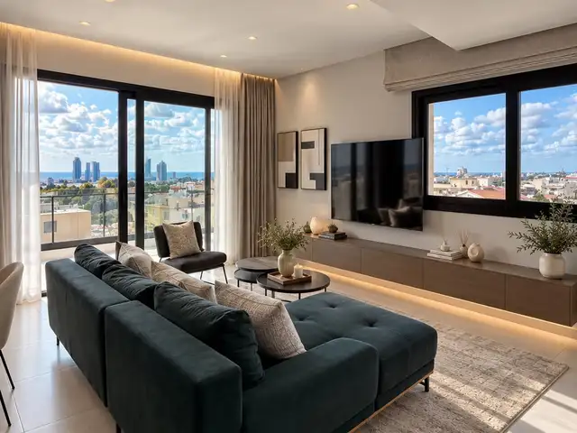 2-bedroom penthouse to rent, Limassol — Agios Athanasios