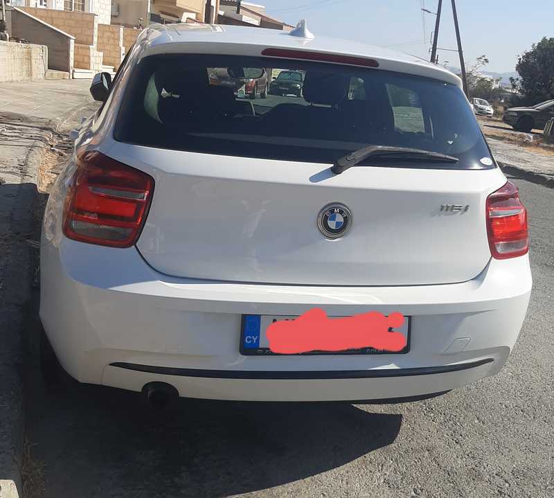 2013 BMW 1-Series 1,6L 2013 Cyprus