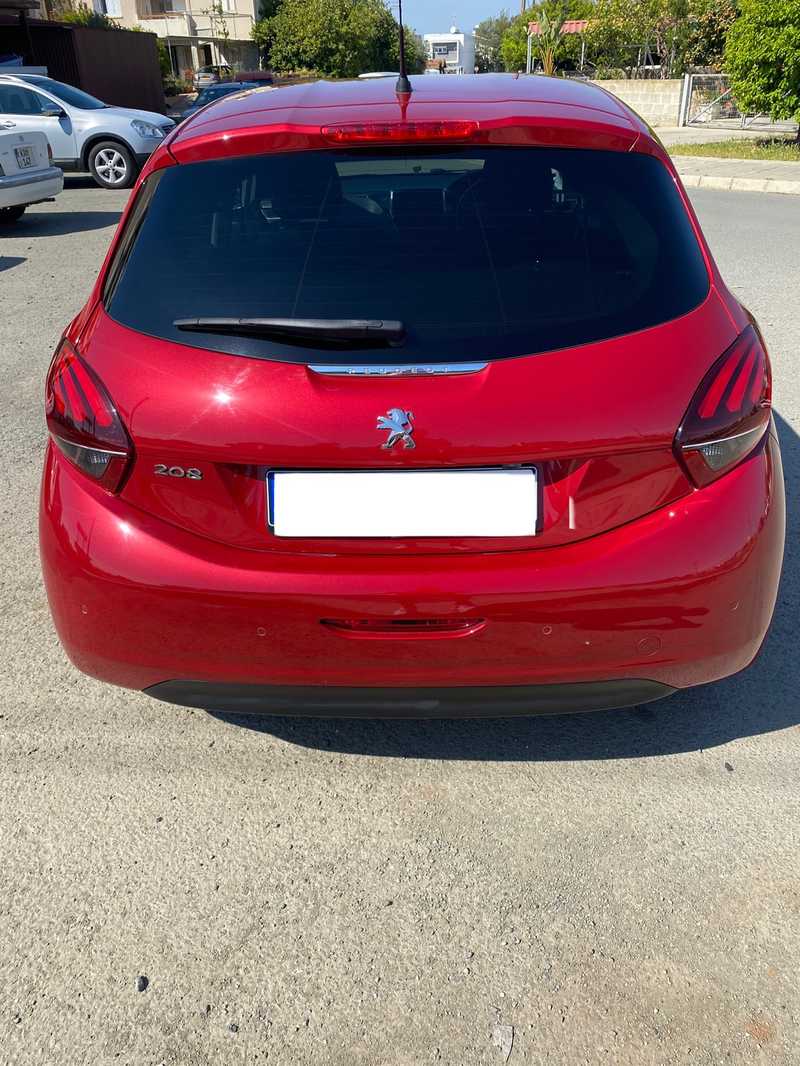 2018 Peugeot 208 1,2L 2018 Cyprus
