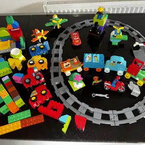 Lego duplo bundle with electric train, Nicosia — Strovolos - Acropolis