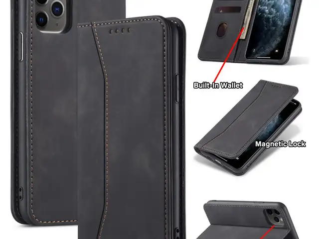 Flip case stylish xiaomi 12 pro 5g black, Limassol — Agios Athanasios