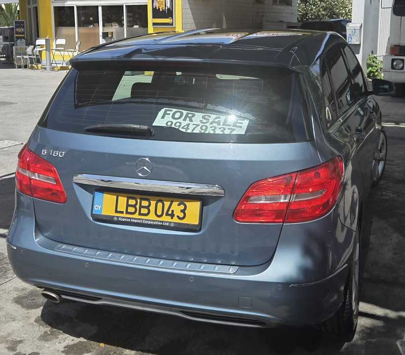 2012 Mercedes-Benz B-Class 1,6L 2012 Cyprus