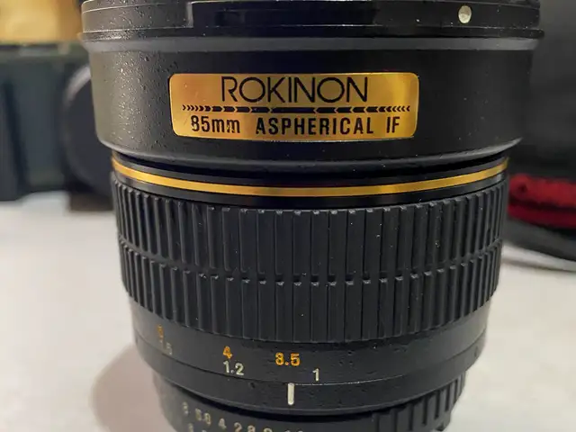 Rokinon 85mm f1.4 aspherical lens nikon f mount, Επαρχία Λεμεσού — Αυδήμου