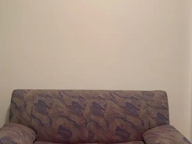 Canapé 2 places. solid and good condition. fabric a bit used., Limassol — Limassol - Katholiki