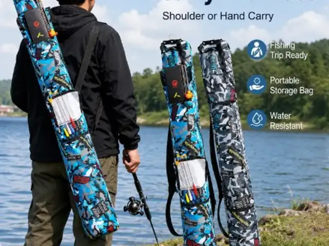 Αδιάβροχη κυκλική θήκη καλαμιών - waterproof roll-top fishing rod bag 130cm, Επαρχία Λευκωσίας — Στρόβολος - Ακρόπολη