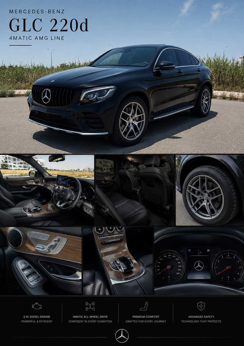 2017 Mercedes-Benz GLC-Class 2,2L 2017 Cyprus