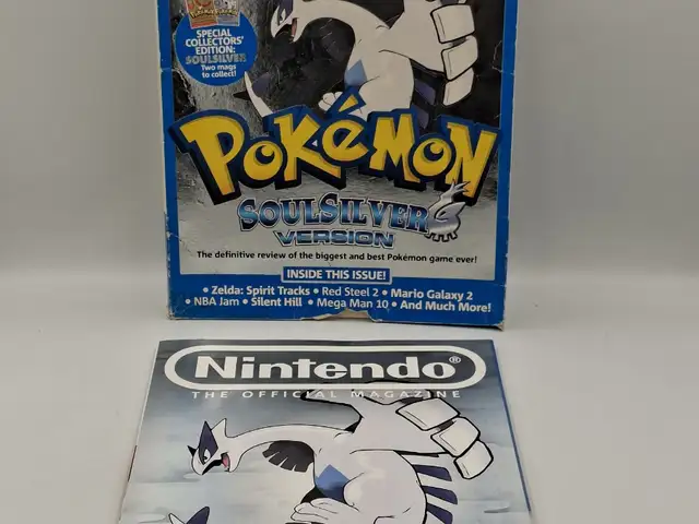 RARE SPECIAL COLLECTORS EDITION POKÉMON SOUL SILVER MAGAZINE COVER WITH SLEEVE, Επαρχία Λεμεσού — Λεμεσός - Πέτρου και Παύλου