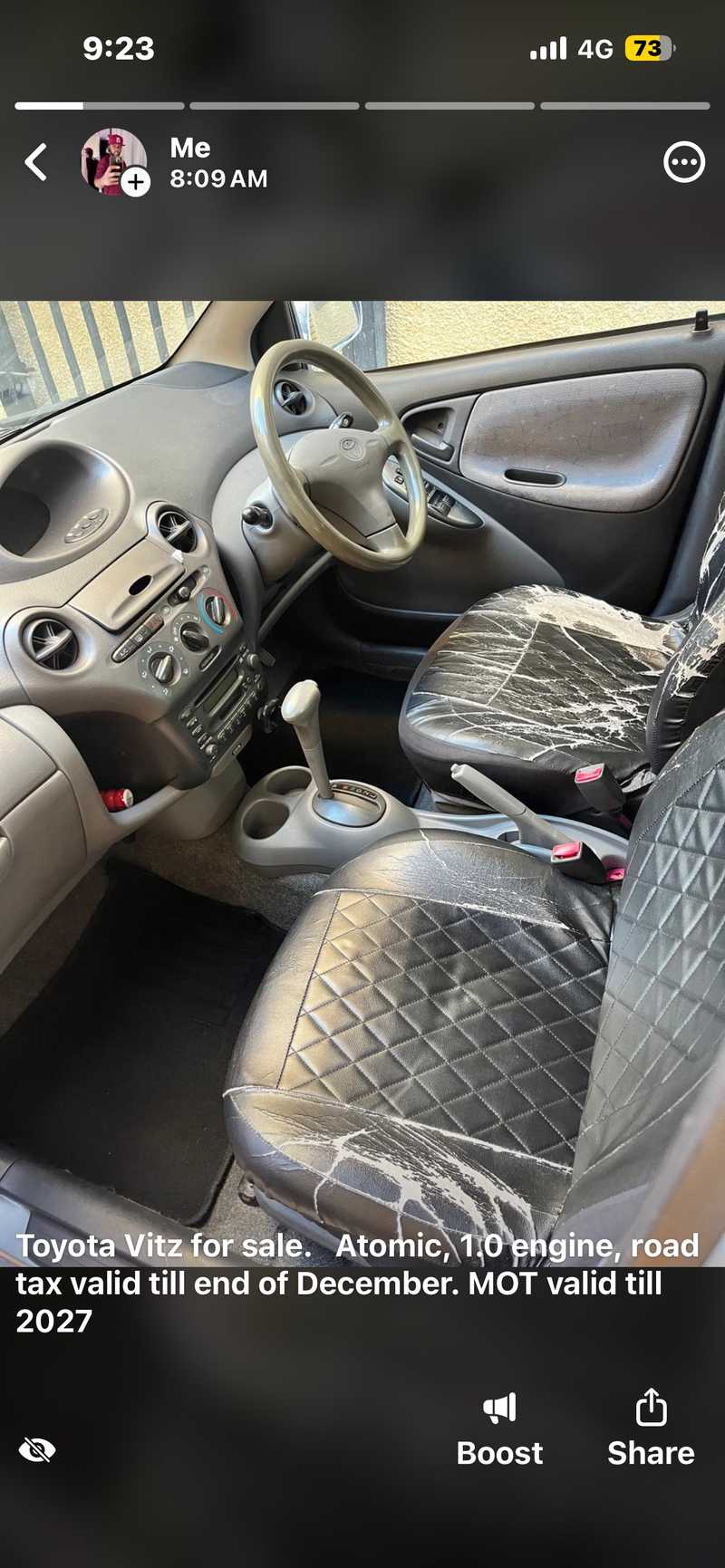 2000 Toyota Vitz 1,0L 2000 Cyprus