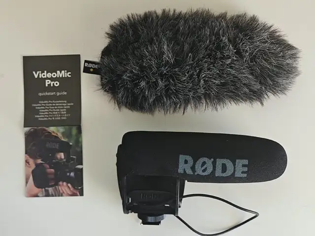 Rode videomic pro like new with box and windshield, Paphos — Paphos - Universal
