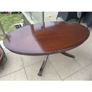 Vintage mahogany coffee table with brass claw feet, Επαρχία Λάρνακας — Λεύκαρα Πάνω