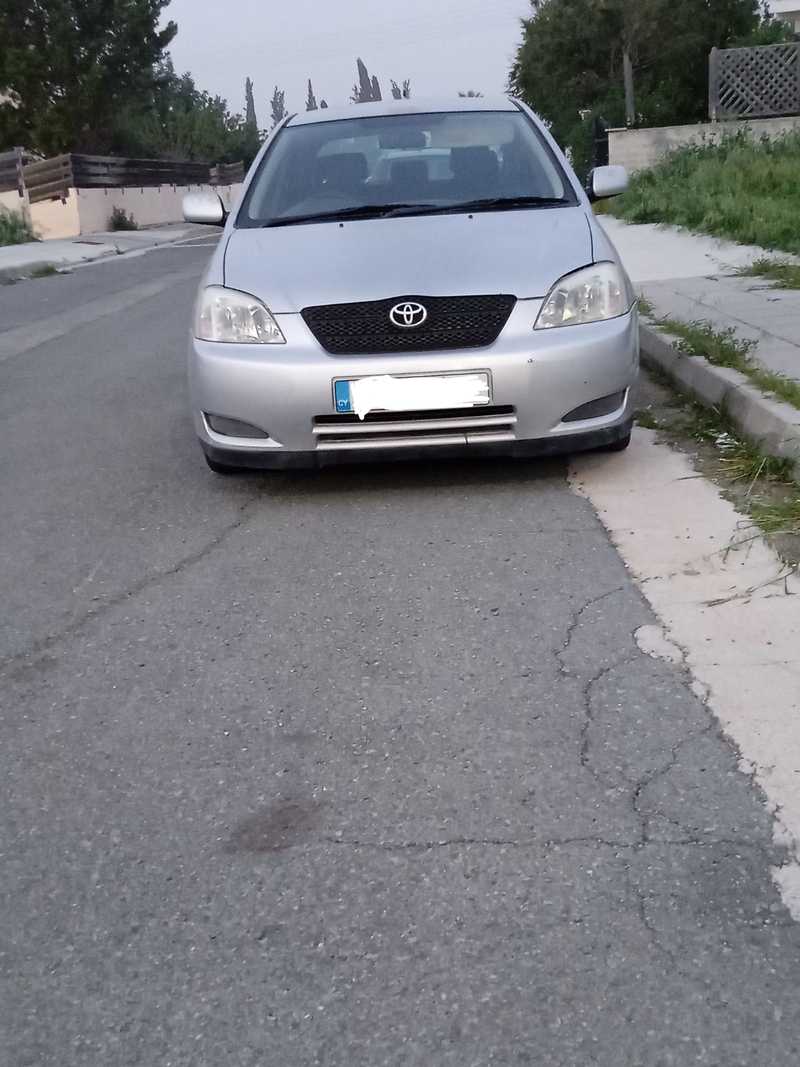 Toyota Corolla 1,6L 2002