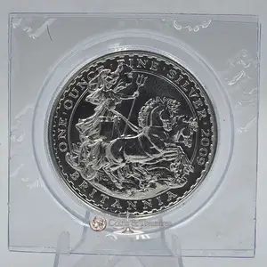 Britannia 1 oz 2009 queen elizabeth ii silver 999 bullion coin, Επαρχία Λευκωσίας — Λατσιά - Άγιος Γεώργιος