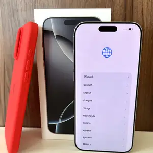 Iphone 16 pro max | 256gb | white titanium | 94 battery | box, cable & case, Επαρχία Λεμεσού — Ερήμη