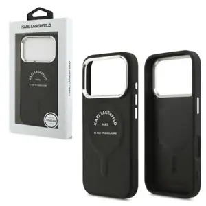 Back case magsafe karl lagerfeld logo apple iphone 17 pro / 18 pro black, Limassol — Agios Athanasios