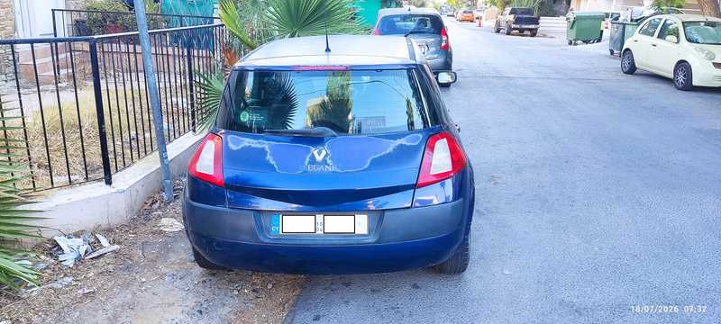 2004 Renault Megane 1,4L 2004 Cyprus