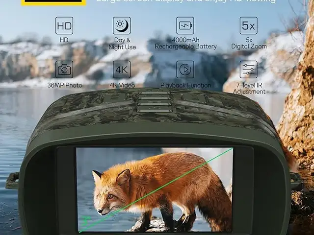 Γυαλιά νυχτερινής όρασης 4K για ενήλικες - Επαναφορτιζόμενα, αντικραδασμικά, υψη, Larnaca — Aradippou - Apostolos Loukas