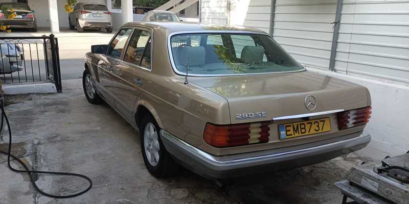 1983 Mercedes-Benz S-Class 2,8L 1983 Cyprus