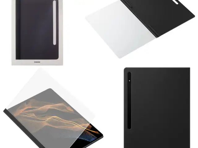 Tablet case note view samsung tab s8 ultra 14.6 x900 x906 black original, Επαρχία Λεμεσού — Άγιος Αθανάσιος
