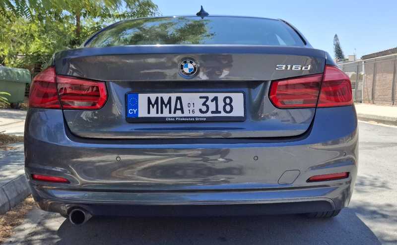 2016 BMW 3-Series 2,0L 2016 Cyprus