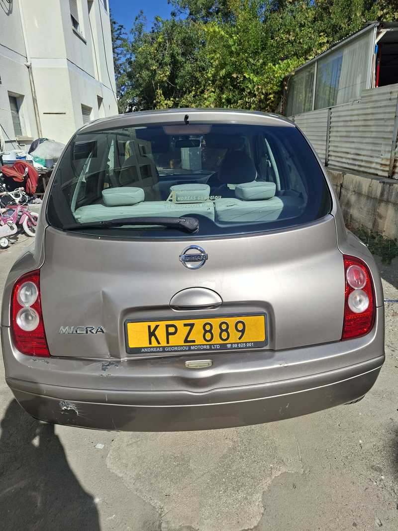 2007 Nissan Micra 1,3L 2007 Cyprus