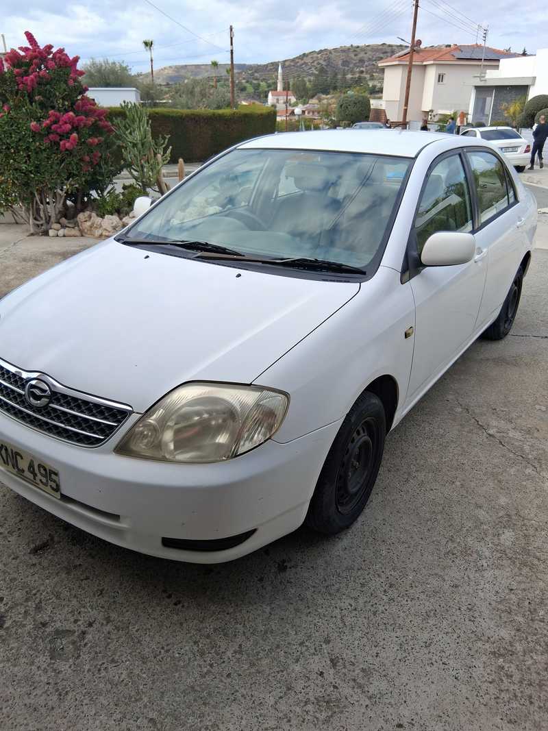 2001 Toyota Corolla 1,5L 2001 Cyprus